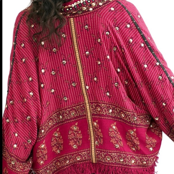 Free People Rays Of Light Embellished Jacket - Picture 2 of 7